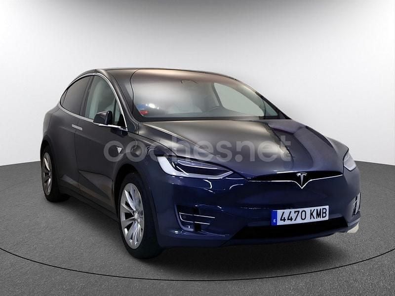 Usado Tesla Model X 500 kW (680 CV) 2018 Gris SUV