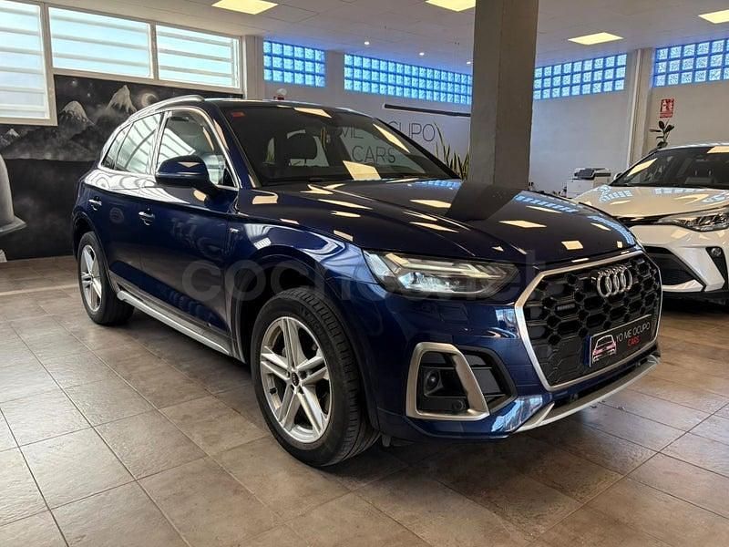 Usado Audi Q5 S-Line 204 CV (150 kW) 2021 Azul SUV