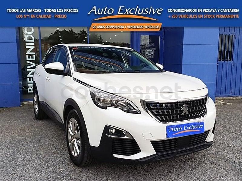 Usado Peugeot 3008 Active 120 CV (88 kW) 2017 Blanco SUV