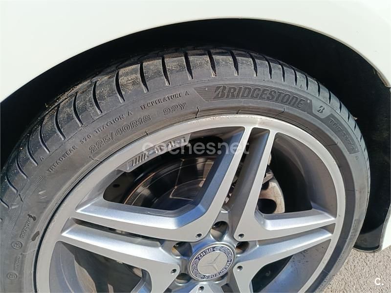 Usado Mercedes CLA200 AMG line 136 CV (100 kW) 2015 Blanco Berlina