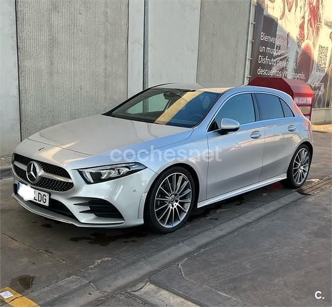 Gris / plata Usado 2019 Mercedes A200 Berlina | 24.000 € (Buen precio) - Imagen 1/4
