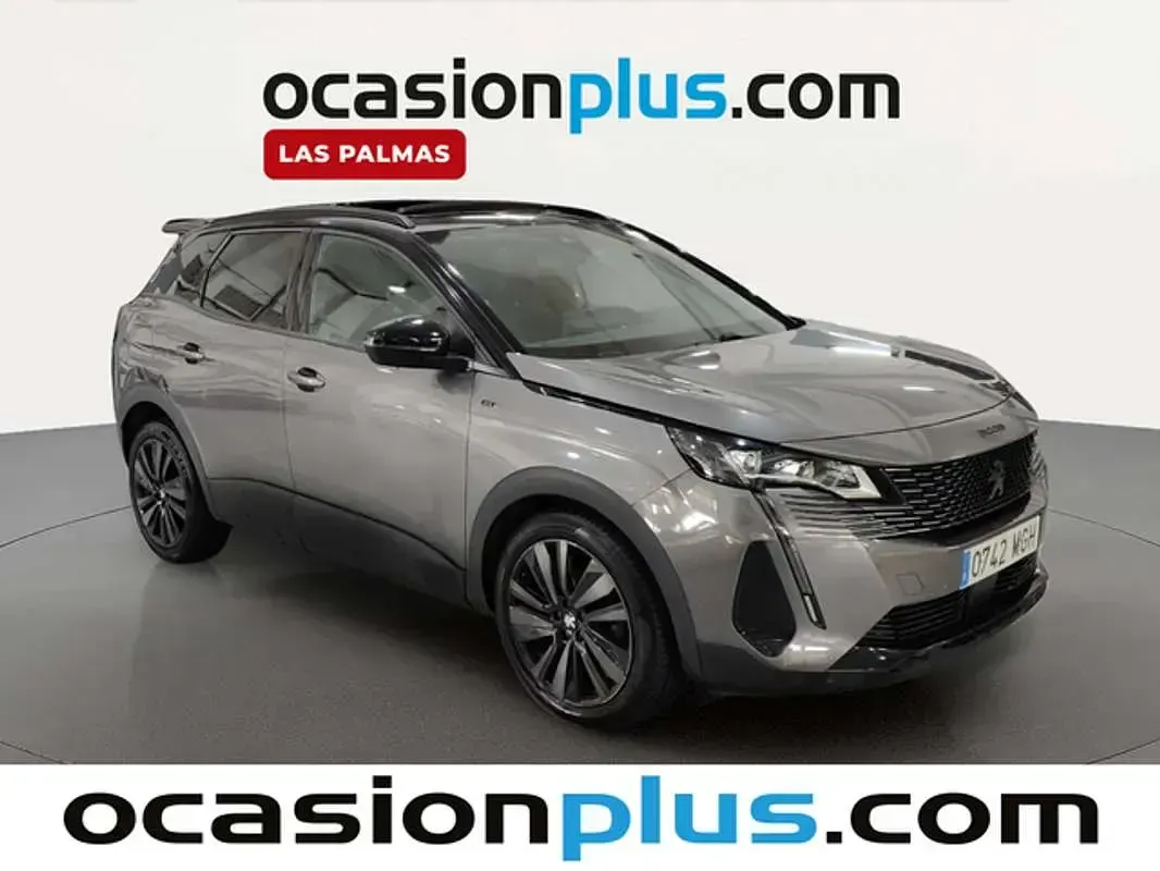 Usado Peugeot 3008 GT 131 CV (96 kW) 2023 Gris SUV