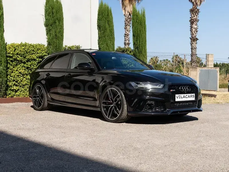 Usado Audi RS6 560 CV (411 kW) 2016 Negro Familiar