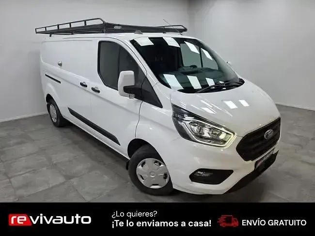 Usado Ford Transit Custom Trend 130 CV (95 kW) 2022 Blanco Van
