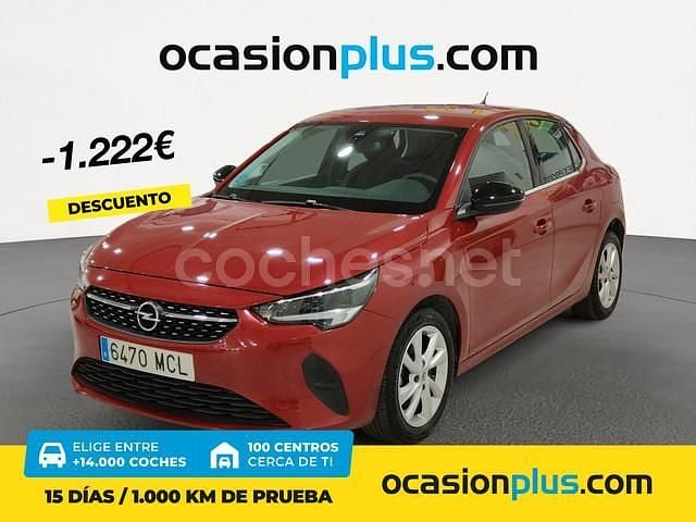 Rojo Usado 2022 Opel Corsa Elegance Berlina | 13.450 € (Precio justo) - Imagen 1/4