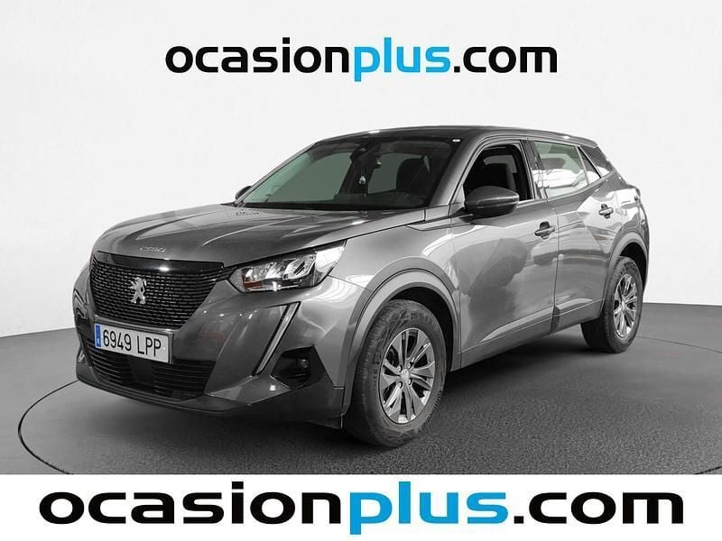 Gris Usado 2021 Peugeot 2008 Active SUV | 11.991 € (Buen precio) - Imagen 1/4