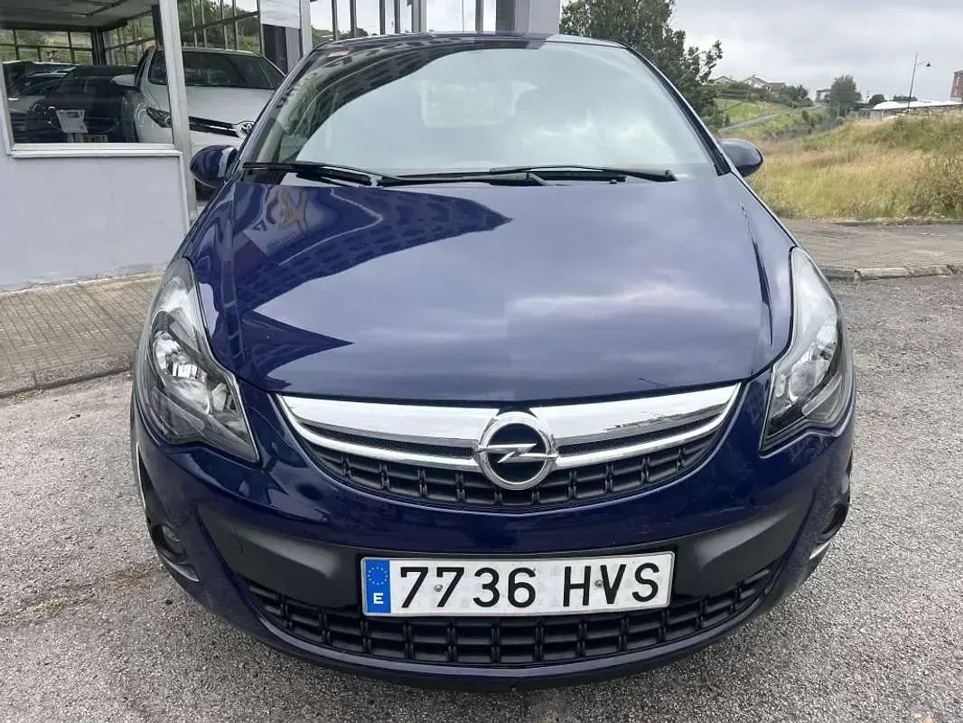 Usado Opel Corsa Expression 86 CV (63 kW) 2014 Azul Utilitario