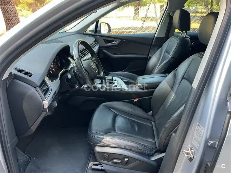 Usado Audi Q7 Design 272 CV (200 kW) 2016 Gris / plata SUV