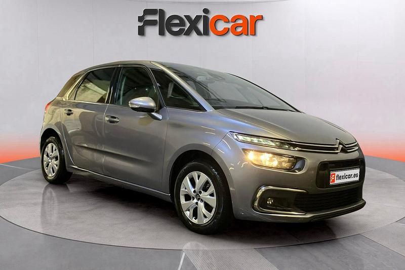 Gris Usado 2017 Citroën Grand C4 Picasso Feel Monovolumen | 12.590 € (Precio justo) - Imagen 1/4
