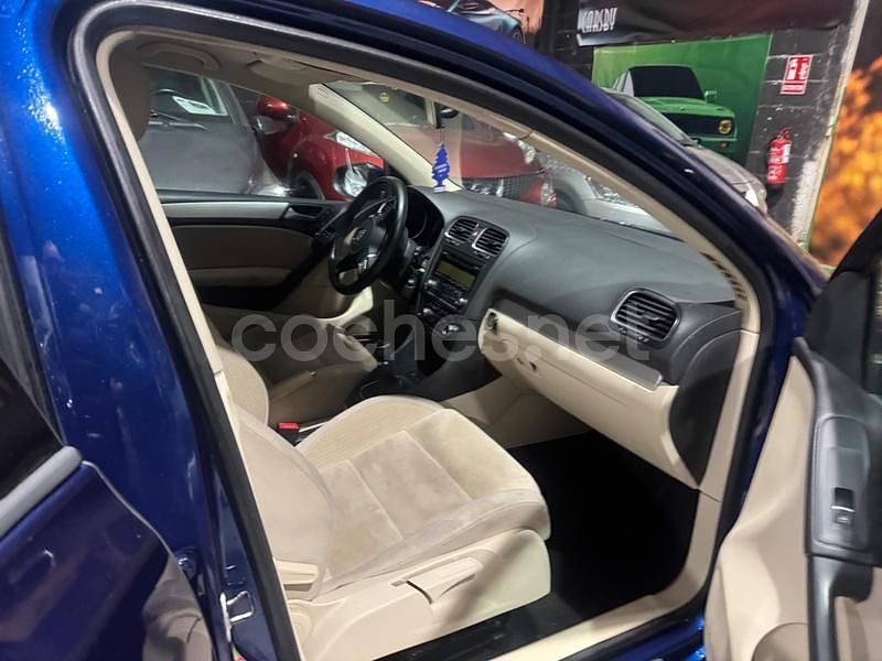 Usado VW Golf VI Highline 122 CV (89 kW) 2009 Azul Utilitario