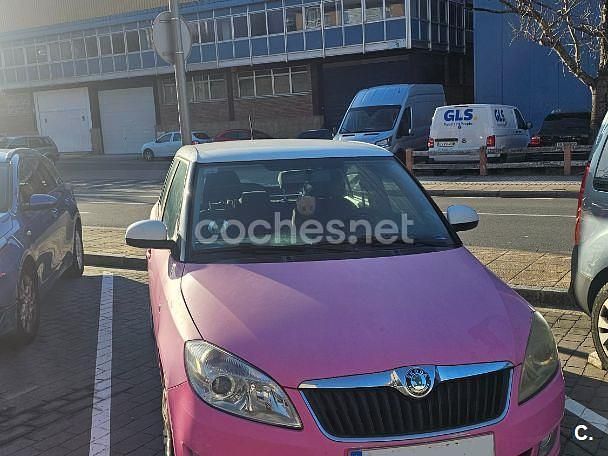 Usado Skoda Fabia Ambition 60 CV (44 kW) 2012 Rosa Berlina
