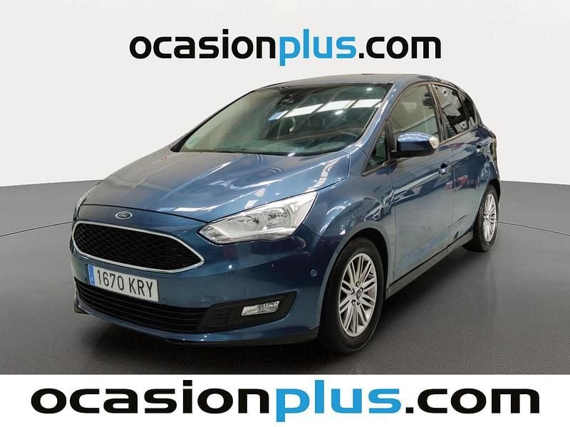 Azul Usado 2018 Ford C-MAX Trend+ Monovolumen | 10.900 € (Buen precio) - Imagen 1/4