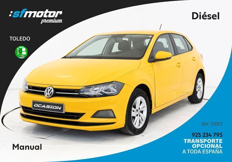 Amarillo Usado 2020 VW Polo Advance Utilitario | 12.900 € (Precio justo) - Imagen 1/4