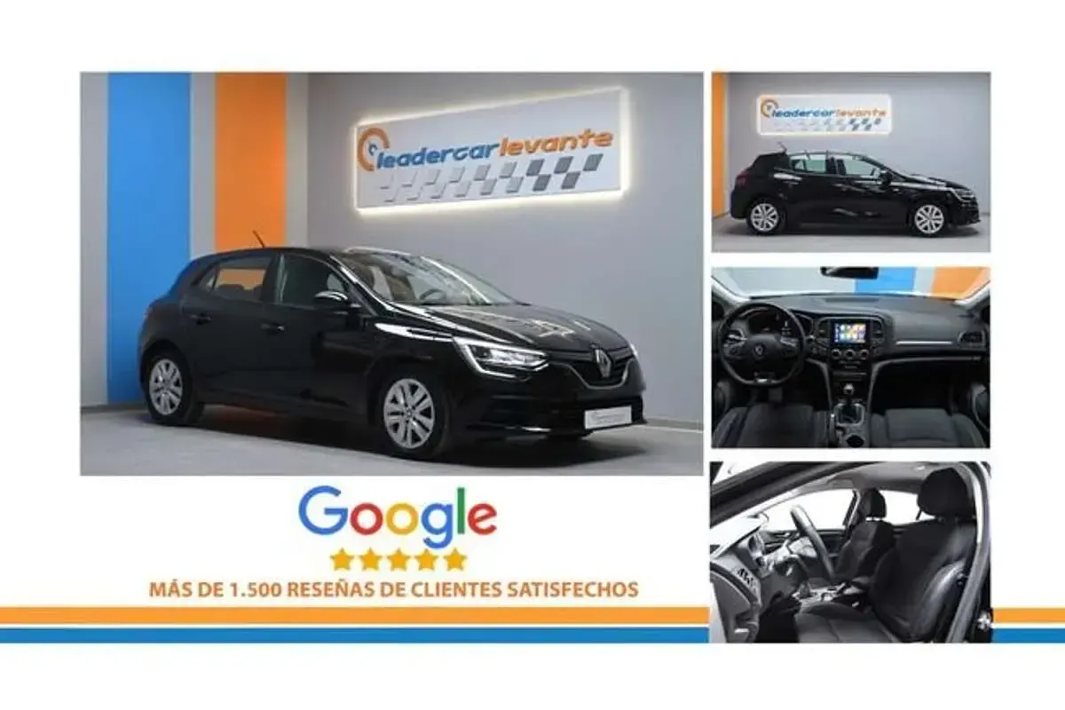 Usado Renault Mégane Intens 116 CV (85 kW) 2022 Negro Utilitario