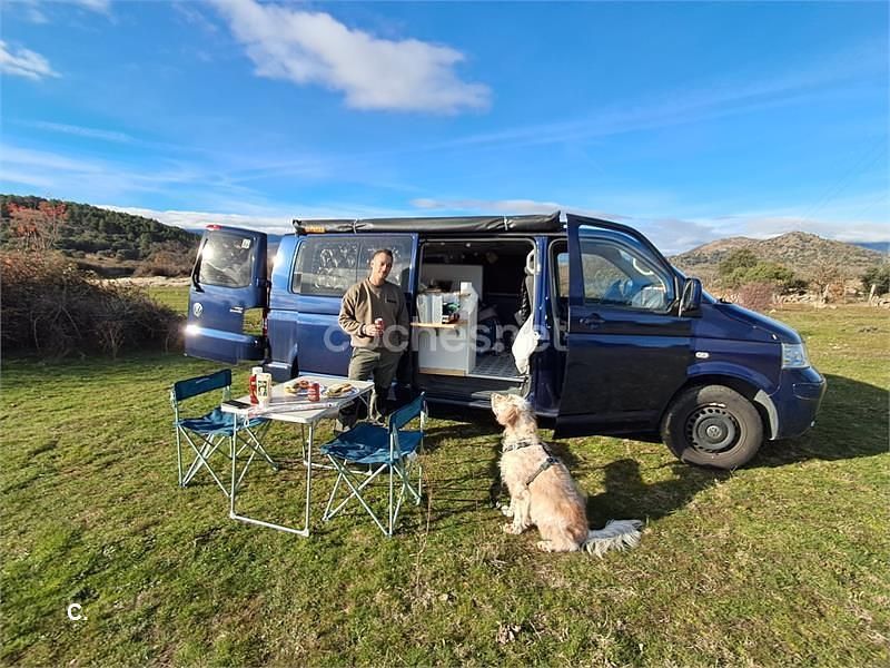 Azul Usado 2007 VW Caravelle Monovolumen | 20.500 € (Un poco caro) - Imagen 1/4