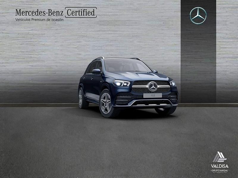 Usado Mercedes GLE350 AMG line 320 CV (235 kW) 2021 Azul