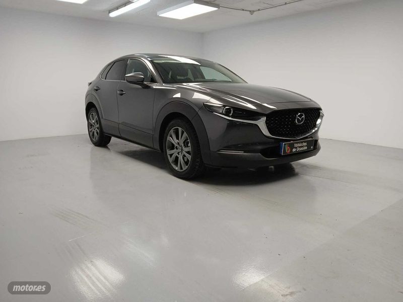 Gris Usado 2021 Mazda CX-30 SUV | 20.300 € (Precio justo) - Imagen 1/4