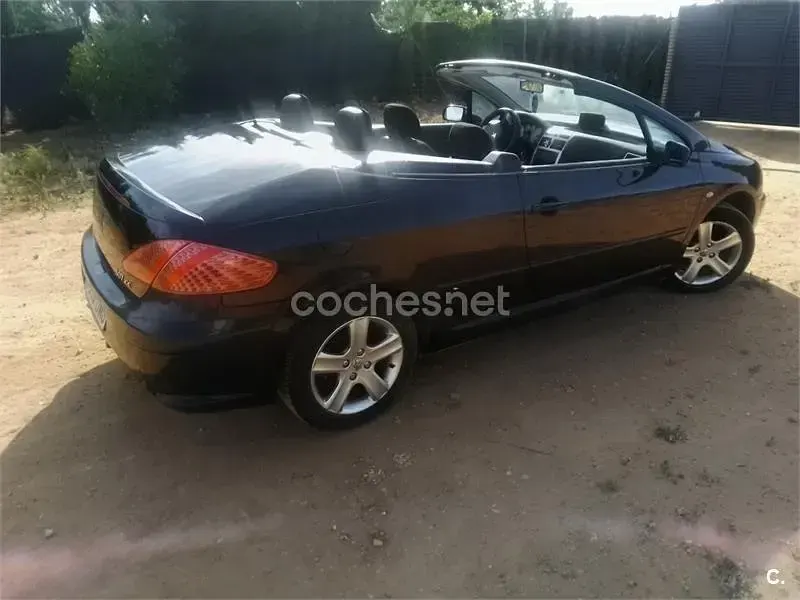 Usado Peugeot 307 CC 138 CV (101 kW) 2005 Negro Descapotable