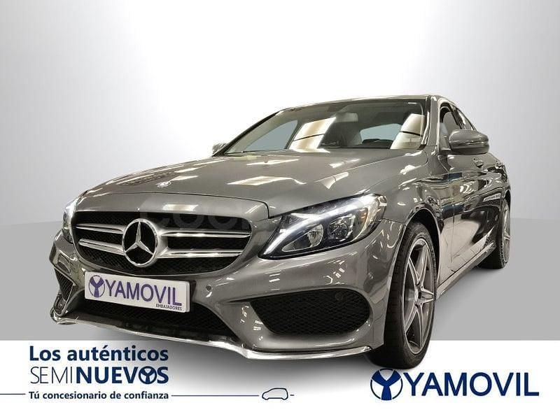 Usado Mercedes C220 Avantgarde 170 CV (125 kW) 2016 Gris Berlina