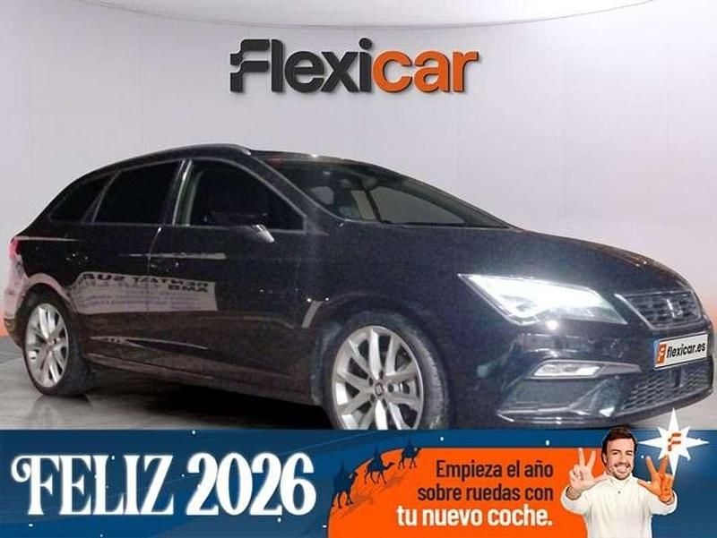 Negro Usado 2018 Seat Leon ST XCELLENCE Familiar | 15.490 € (Precio justo) - Imagen 1/4