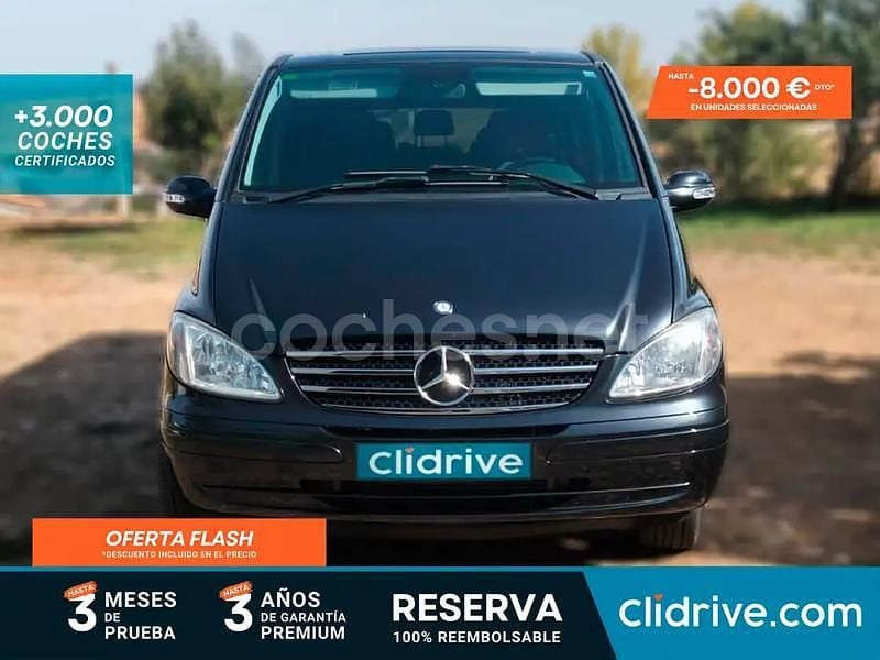 Negro Usado 2007 Mercedes Viano Monovolumen | 14.490 € (Precio justo) - Imagen 1/3
