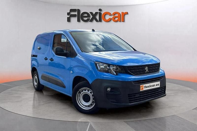 Azul Usado 2019 Peugeot Partner Premium Monovolumen | 8990 € (Precio justo) - Imagen 1/4