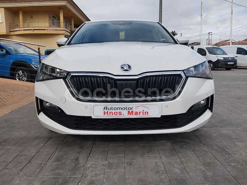 Usado Skoda Scala Style 110 CV (80 kW) 2022 Blanco Utilitario