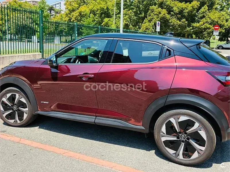 Usado Nissan Juke Tekna 143 CV (105 kW) 2024 Granate SUV