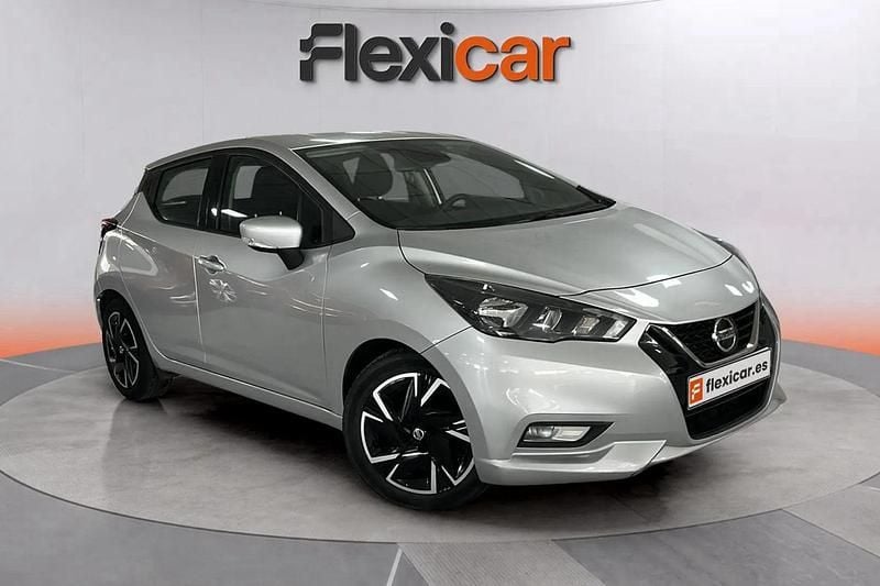 Gris Usado 2021 Nissan Micra Acenta Utilitario | 12.990 € (Precio justo) - Imagen 1/4