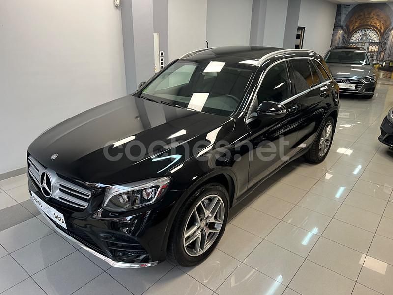 Negro Usado 2016 Mercedes GLC250 AMG line SUV | 25.500 € (Precio justo) - Imagen 1/4