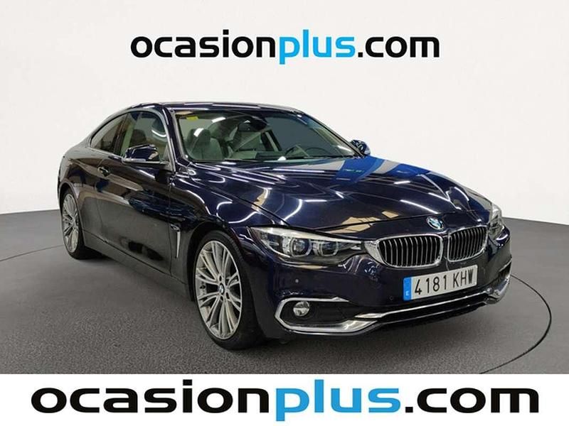 Usado BMW 420 190 CV (139 kW) 2018 Azul Coupe