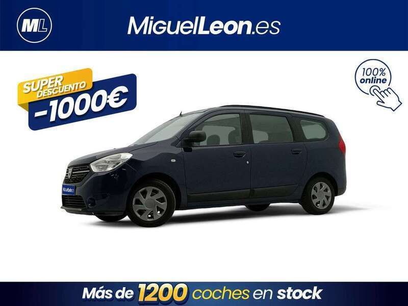 Azul Usado 2020 Dacia Lodgy Essentiel Monovolumen | 11.985 € (Precio justo) - Imagen 1/3