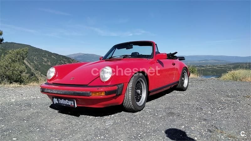 Rojo Usado 1982 Porsche 911 Carrera Cabriolet Descapotable | 51.000 € - Imagen 1/4