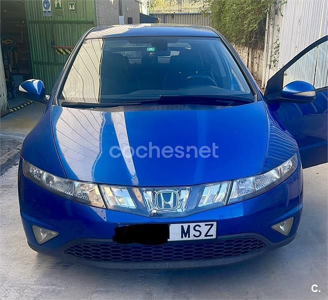 Azul Usado 2007 Honda Civic Comfort Berlina | 3900 € (Precio justo) - Imagen 1/4