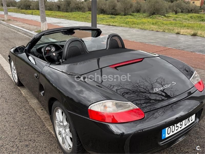 Usado Porsche Boxster S 252 CV (185 kW) 2002 Negro Descapotable