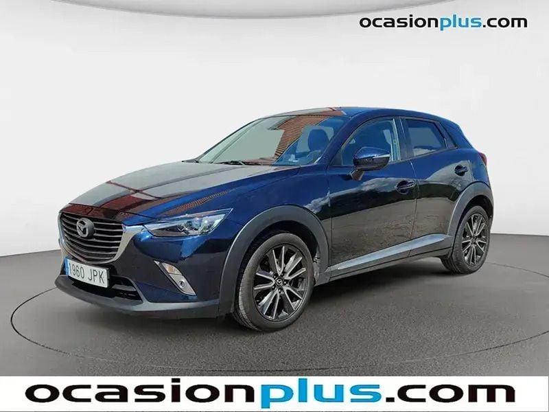 Azul Usado 2016 Mazda CX-3 Luxury SUV | 13.990 € (Precio justo) - Imagen 1/4