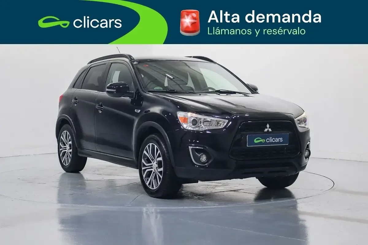 Usado Mitsubishi ASX Motion 117 CV (86 kW) 2017 Negro SUV