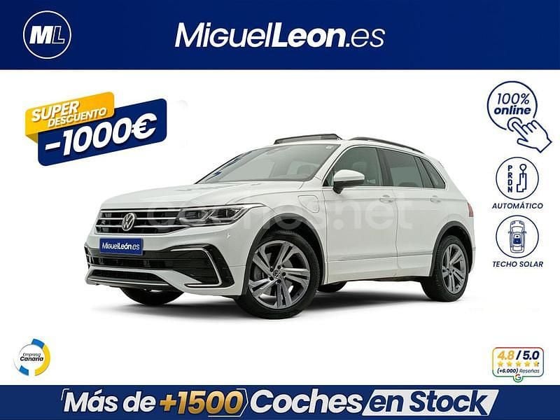 Blanco Usado 2021 VW Tiguan R-line SUV | 29.985 € (Precio justo) - Imagen 1/3