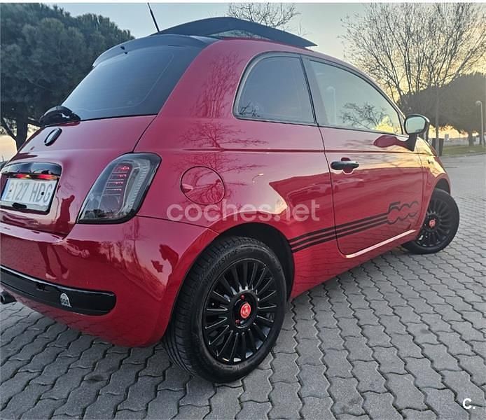 Usado Fiat 500 Pop 69 HP (50 kW) 2011 Vermelho Sedan