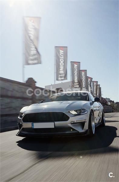 Gris / plata Usado 2019 Ford Mustang GT Coupe | 47.000 € (Precio justo) - Imagen 1/4