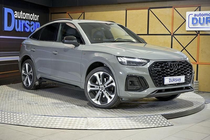 Usado Audi Q5 S-Line 204 CV (150 kW) 2021 Gris SUV