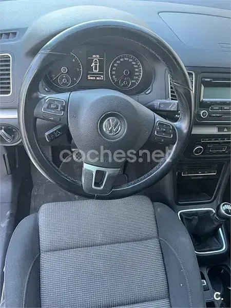 Usado VW Sharan Edition 140 CV (102 kW) 2011 Blanco Monovolumen