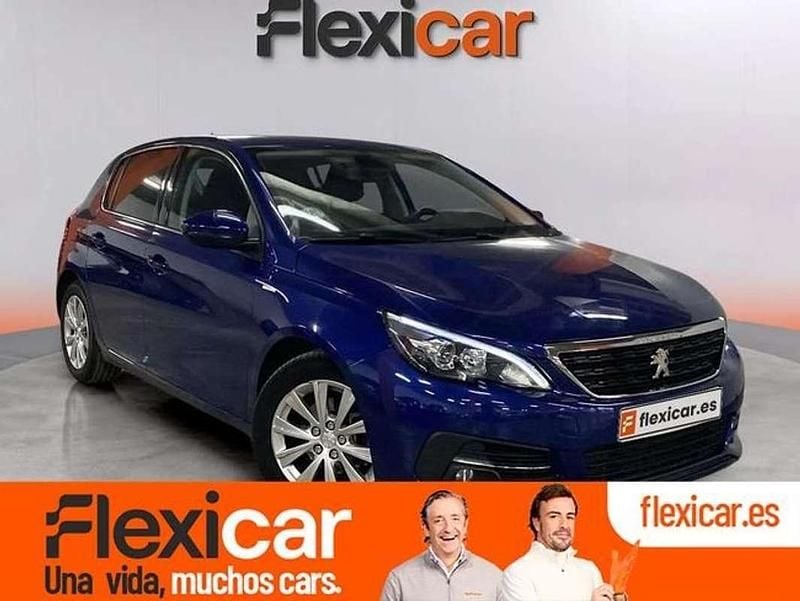 Azul Usado 2020 Peugeot 308 Access Utilitario | 9490 € (Buen precio) - Imagen 1/4