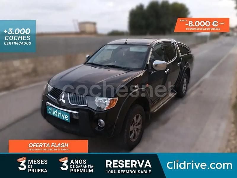 Usado Mitsubishi L200 Intense+ 167 CV (122 kW) 2007 Negro Recogida
