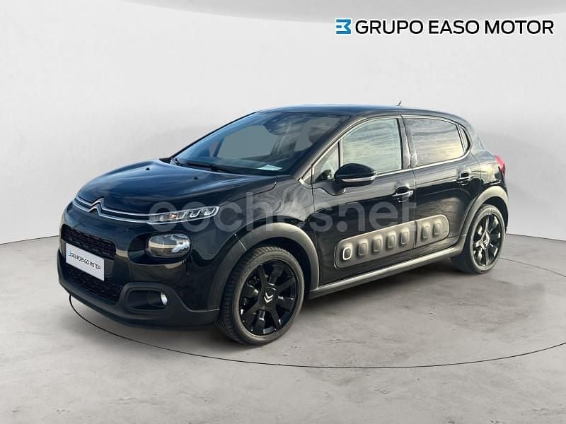 Negro Usado 2019 Citroën C3 PureTech Berlina | 13.490 € (Caro) - Imagen 1/4