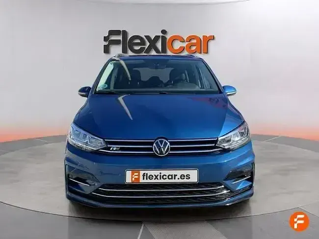 Usado VW Touran Sportline 150 CV (110 kW) 2020 Azul Monovolumen