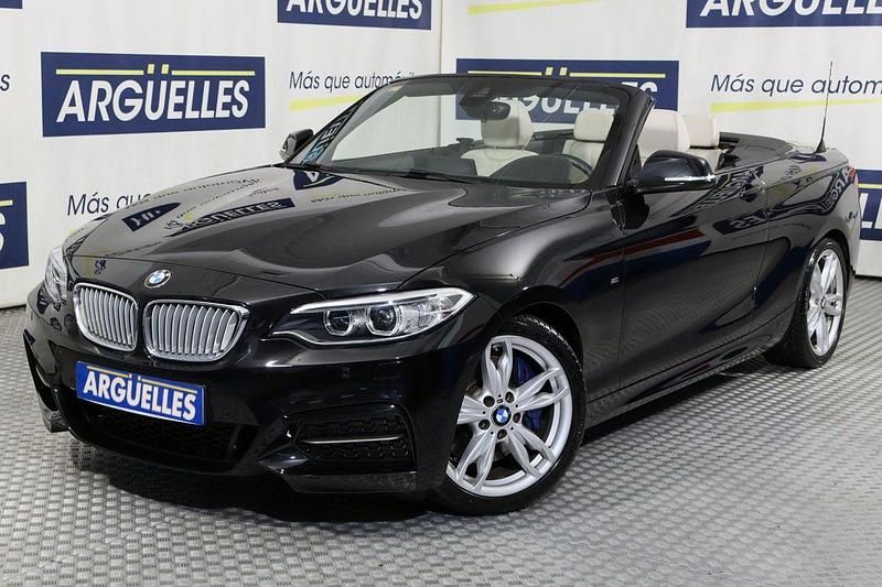 Negro Usado 2015 BMW M235 Sport Line Descapotable | 31.990 € (Un poco caro) - Imagen 1/4