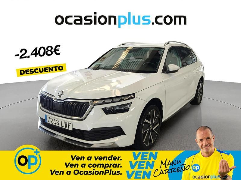 Usado Skoda Kamiq Style 110 CV (80 kW) 2022 Blanco SUV