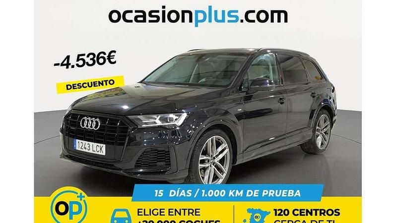 Usado Audi Q7 S-Line 286 CV (210 kW) 2019 Negro SUV