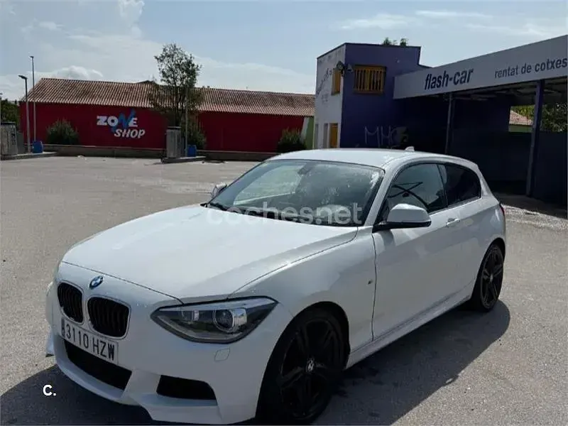 Usado BMW 118 M Sport 143 CV (105 kW) 2014 Blanco Utilitario
